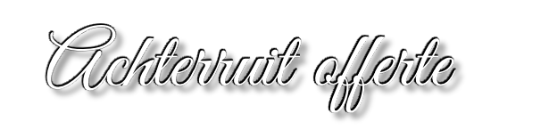 Achterruit offerte
